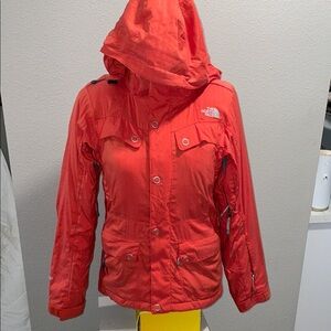 Unique North Face Rocco 550 Fiery Orange Ski Jacket